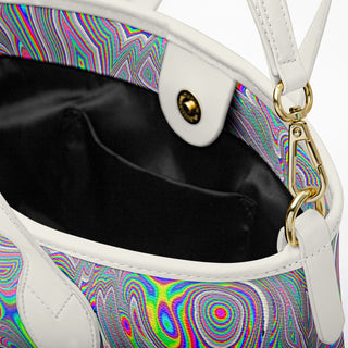 ACID Leather Tote Bag - Hubert Solczynski