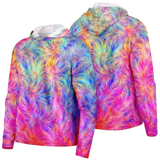 ACIDDD Men's Long Sleeve Hooded Performance Shirt