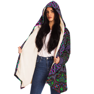 Cyber Stylin - Imran - Microfleece Cloak - AOP
