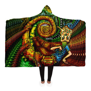 SALVIA EXTRACT Hooded Blanket - SALVIA DROID