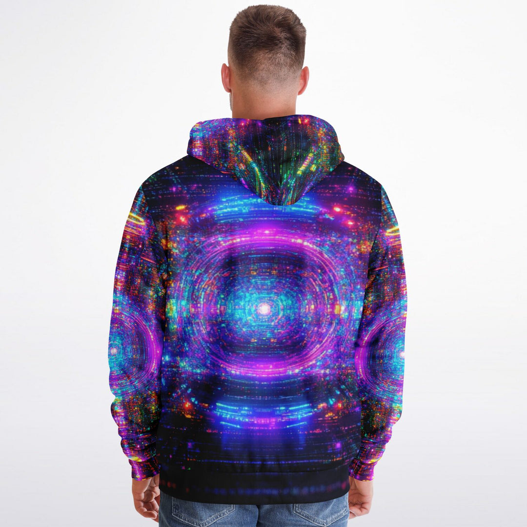 ZOOMER Microfleece Ziphoodie - ACIDMATH AI