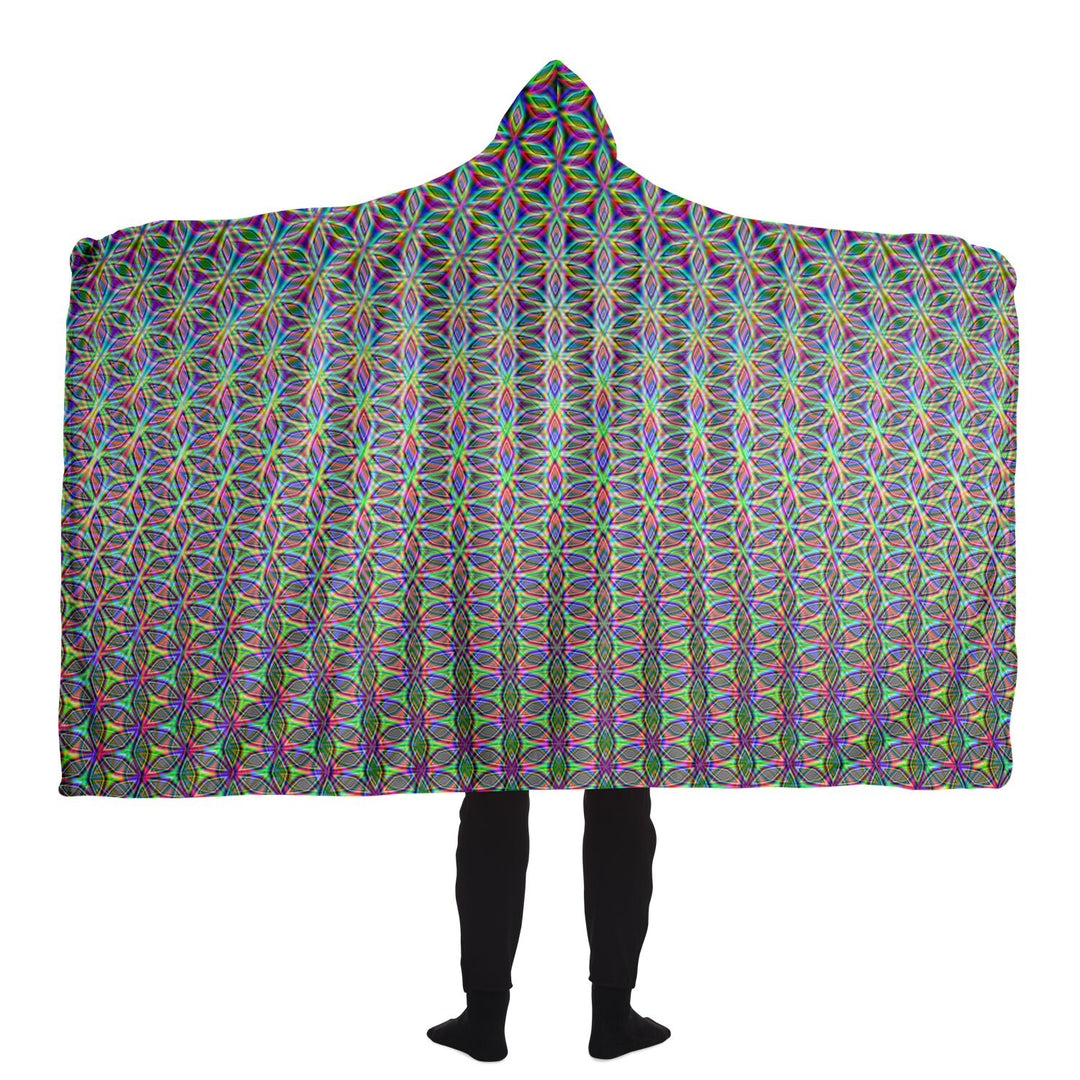 Flower of Life | Hooded Blanket | PatternNerd