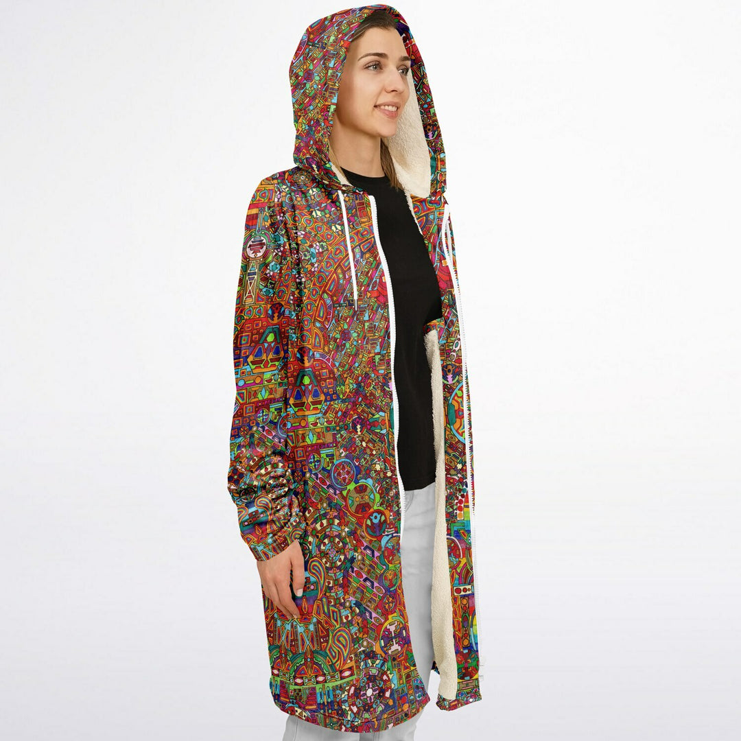 MANDALA Zipper Cloak - LACHLAN WARDLAW