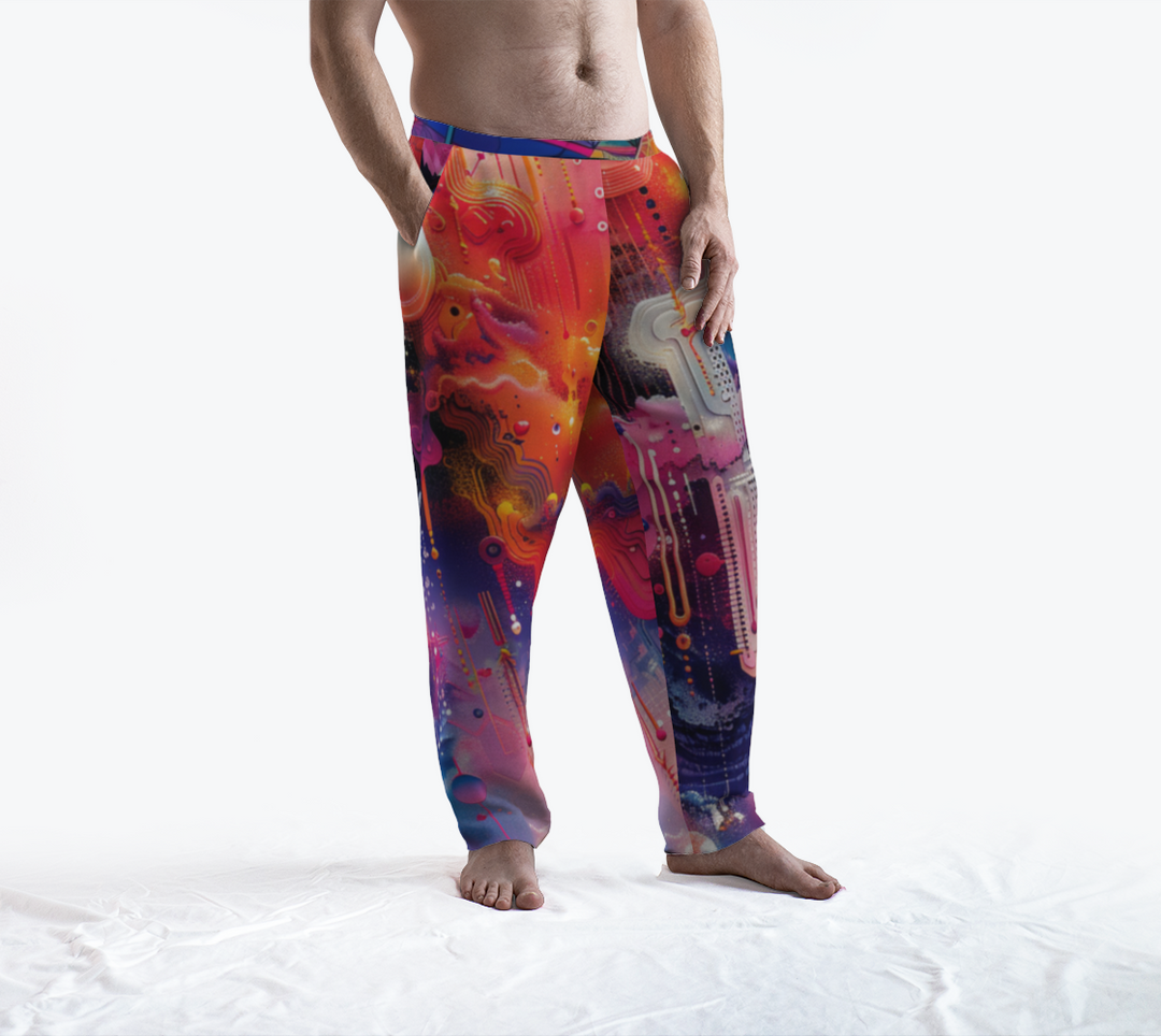 BLOOD LINES LOUNGE PANTS  | ACIDMATH AI