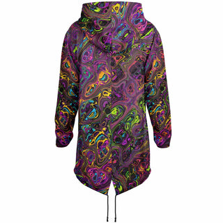 MICRO BUBBLES Fashion Elongated Hoodie -HUBERT S