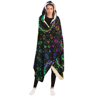 RAVE GOGGLES Hooded Blanket | Psychedelic Pour House