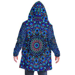 Ocean Flow - Imran -Microfleece Cloak - AOP