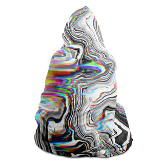 OIL SPILL Hooded Blanket - AOP | ARTDESIGNWORKS