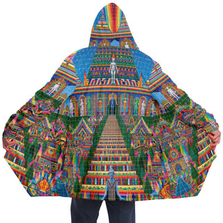 BLOTTER TEMPLE Microfleece Cloak