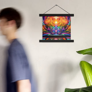 ENERGETIC Poster with hangers | ACIDMATH AI