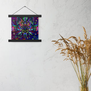 MYSTIC CAT Poster with hangers | TAS