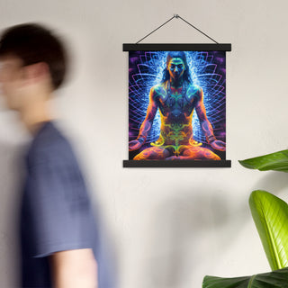 MEDITATIONS Poster with hangers | ACIDMATH AI