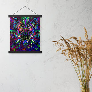 MYSTIC CAT Poster with hangers | TAS