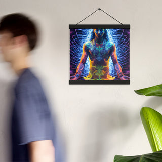 MEDITATIONS Poster with hangers | ACIDMATH AI