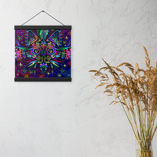 MYSTIC CAT Poster with hangers | TAS