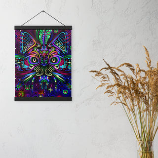 MYSTIC CAT Poster with hangers | TAS