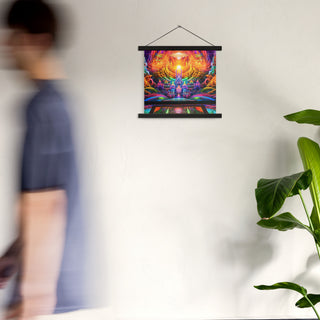 ENERGETIC Poster with hangers | ACIDMATH AI