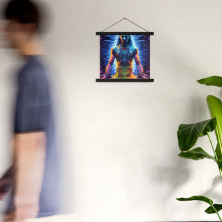 MEDITATIONS Poster with hangers | ACIDMATH AI