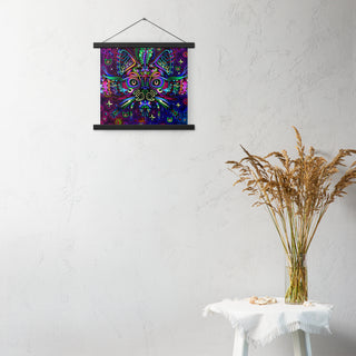 MYSTIC CAT Poster with hangers | TAS