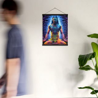 MEDITATIONS Poster with hangers | ACIDMATH AI