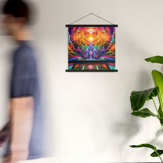 ENERGETIC Poster with hangers | ACIDMATH AI