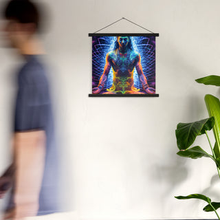 MEDITATIONS Poster with hangers | ACIDMATH AI