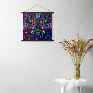 MYSTIC CAT Poster with hangers | TAS