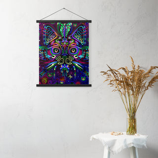 MYSTIC CAT Poster with hangers | TAS