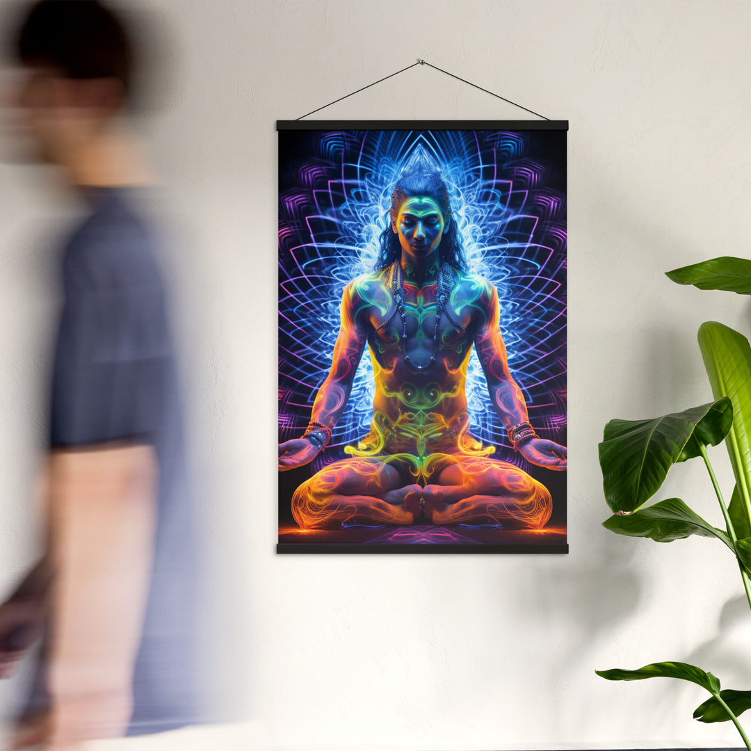 MEDITATIONS Poster with hangers | ACIDMATH AI