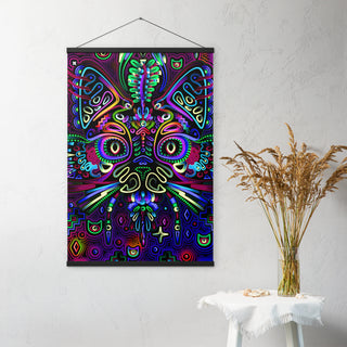 MYSTIC CAT Poster with hangers | TAS