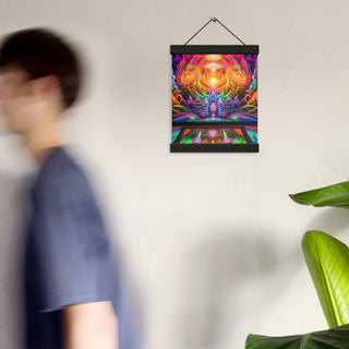 ENERGETIC Poster with hangers | ACIDMATH AI