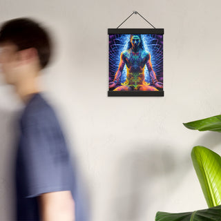 MEDITATIONS Poster with hangers | ACIDMATH AI