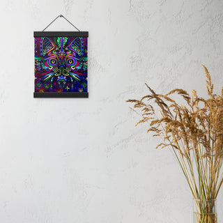 MYSTIC CAT Poster with hangers | TAS