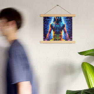 MEDITATIONS Poster with hangers | ACIDMATH AI