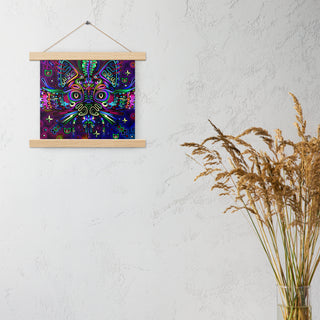 MYSTIC CAT Poster with hangers | TAS