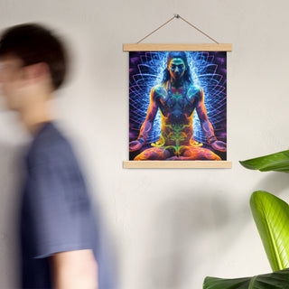 MEDITATIONS Poster with hangers | ACIDMATH AI