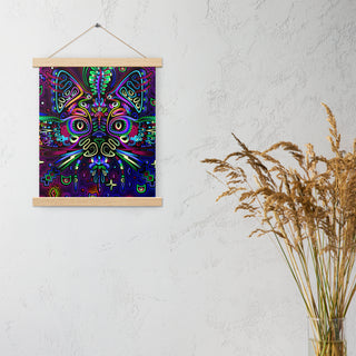 MYSTIC CAT Poster with hangers | TAS