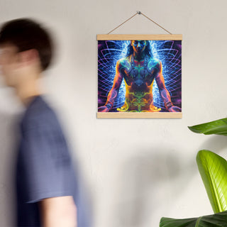 MEDITATIONS Poster with hangers | ACIDMATH AI