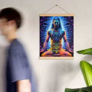 MEDITATIONS Poster with hangers | ACIDMATH AI
