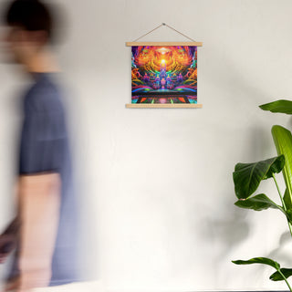 ENERGETIC Poster with hangers | ACIDMATH AI