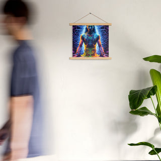 MEDITATIONS Poster with hangers | ACIDMATH AI