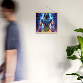 MEDITATIONS Poster with hangers | ACIDMATH AI