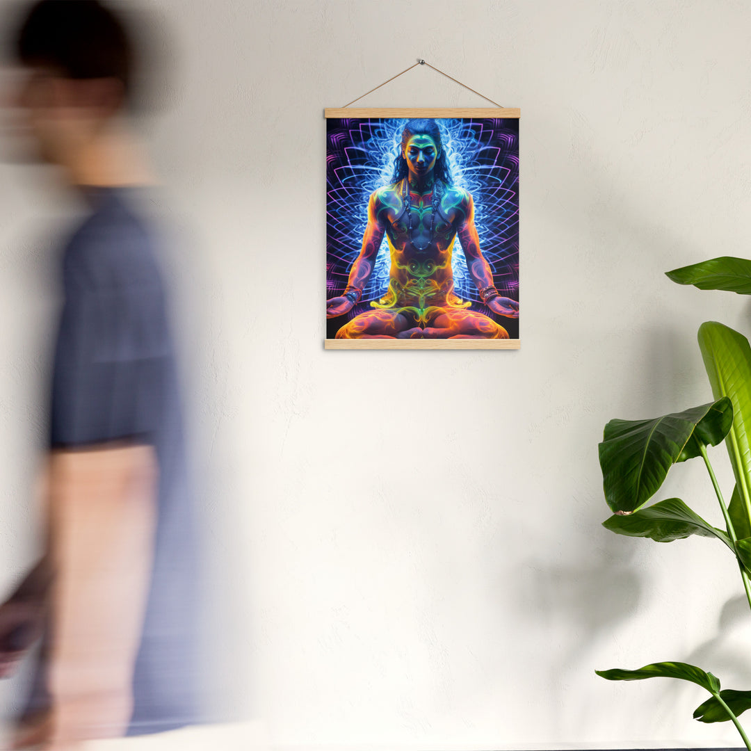 MEDITATIONS Poster with hangers | ACIDMATH AI