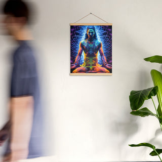MEDITATIONS Poster with hangers | ACIDMATH AI