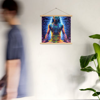 MEDITATIONS Poster with hangers | ACIDMATH AI