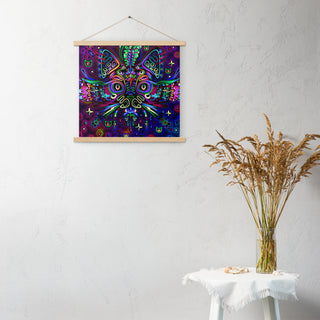 MYSTIC CAT Poster with hangers | TAS