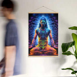 MEDITATIONS Poster with hangers | ACIDMATH AI