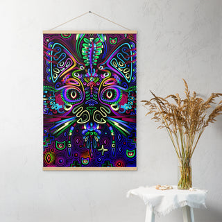 MYSTIC CAT Poster with hangers | TAS