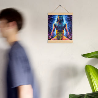 MEDITATIONS Poster with hangers | ACIDMATH AI