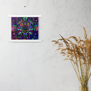 MYSTIC CAT Poster with hangers | TAS